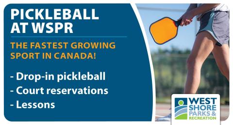 Pickleball at WSPR graphic