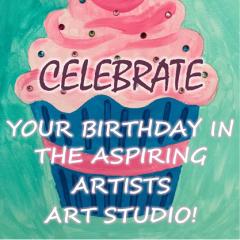 cupcake painting-celebrate your birthday