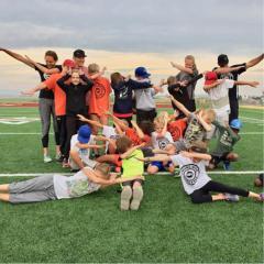 kids on sports field