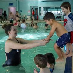 daycare swim lessons