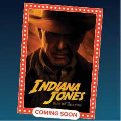 Indiana Jones movie graphic